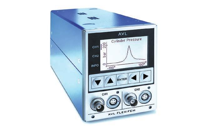 APPLICATION The applications of the MicroIFEM range from cylinder pressure to the measurement of piezo-resistive signals (e.g. low pressure indicating).