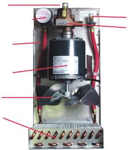 LENCO WELDING ACCESSORIES LTD. SECTION 500 R1100V/G & R1200V/G COOLING SYSTEM Factory set at 50 psi adjustable to 100 psi 3 Gallon reservoir (R1100V/G) 10 Gallon reservoir (R1200V/G) 5.6 / 2.