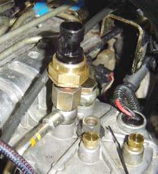 A loss of fuel pressure to the high pressure pump may result in permanent damage to the