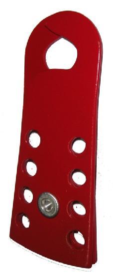 KRM LOTO METAL POWDER COATED HASP WITH EDGE