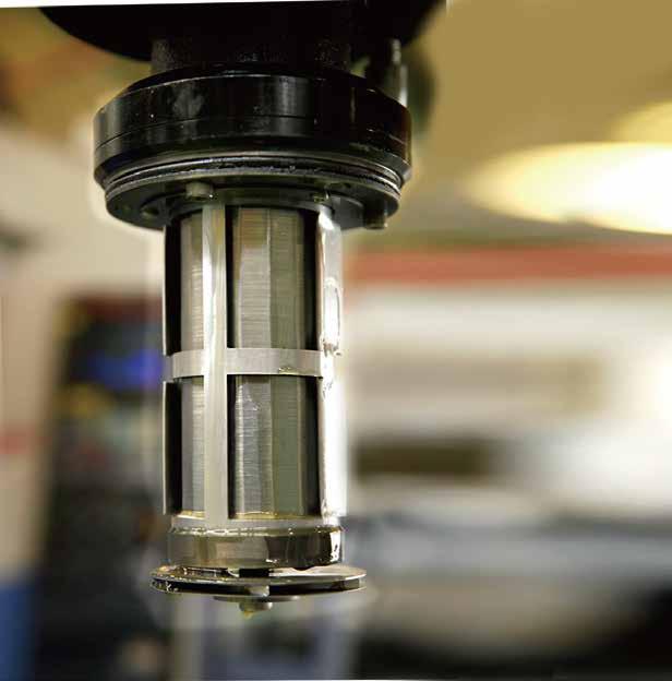 Of course, a clog-free filter ensures a constant flow rate. The coolant fluid is supplied to the machining center at a stable pressure.