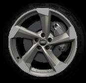 PQ5 20" Audi Sport cast aluminium alloy wheels, 10 Y-spoke