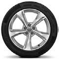 0J 5-twi-spoke star desig diamod cut fiish alloy wheels with 235/55 R19 tyres S 0 PRA 19 x 8.0J 5-spoke dyamic desig diamod cut alloy wheels with 235/55 R19 tyres 380 PRD 19 x 8.