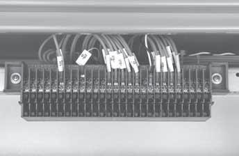 Intercubicle Wiring Intercubicle wiring is done on terminal strips located in a wire way on top of the equipment.