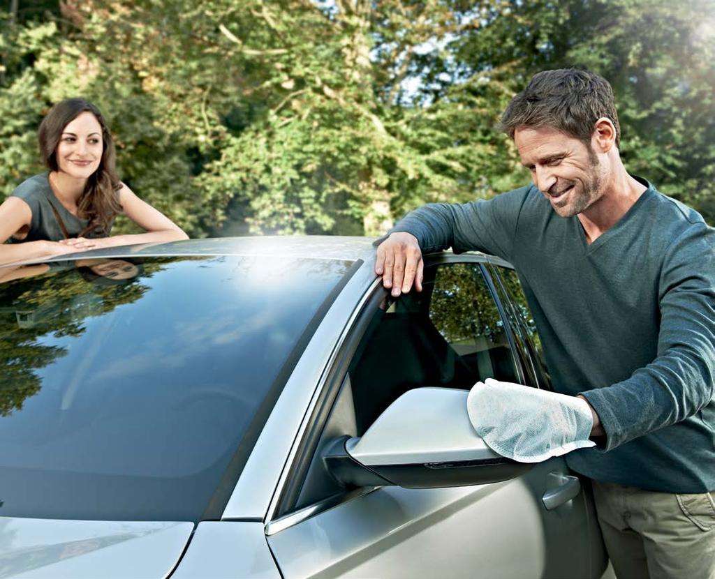 A quick freshen-up when on the road. 18 Travel car care.