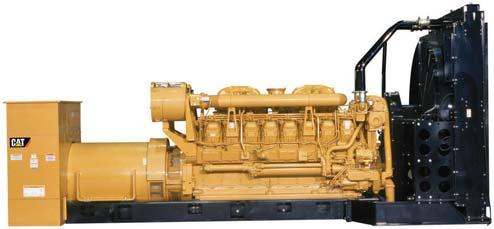 DIESEL GENERATOR SET CONTINUOUS 1600 ekw 2000 kva 50 Hz 1500 rpm 400 Volts Caterpillar is leading the power generation marketplace with Power Solutions engineered to deliver unmatched flexibility,