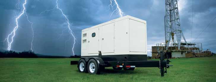 Nonstop power wherever you need it John Deere generator drive engines keep the power on through the most powerful storms and in the most remote locations on earth.