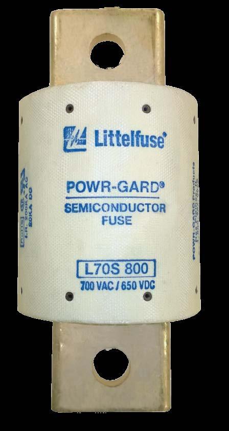 POWR-SPEED Fuses L70S SERIES HIGH-SPEED FUSE 700 Vac 650 Vdc 10-800 A Traditional Round-Body Style Description Littelfuse L70S Series High-Speed Fuses are designed to protect today s equipment and