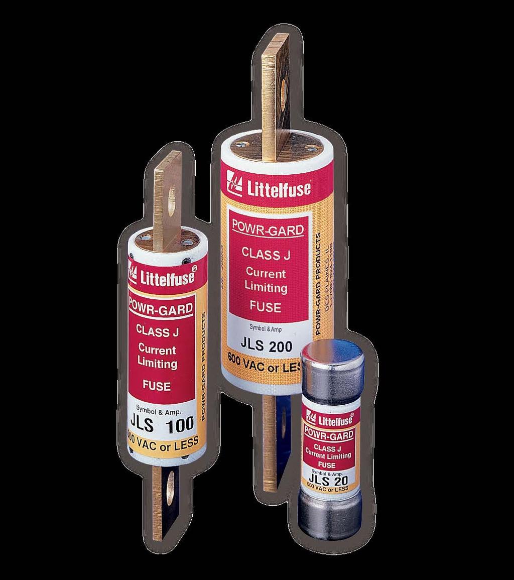Fast-Acting Products UL Class J JLS SERIES FUSES 600 Vac Fast-Acting 1-600 A QPL Voltage Ratings Ampere Range Interrupting Ratings Approvals Material Country of Origin 600 Vac or less 1 600 A 200 ka
