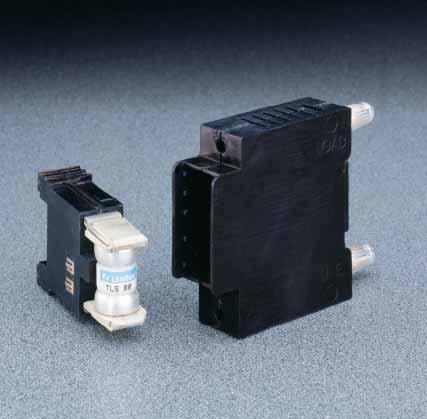 Telecom Products LTFD 0 Series Telecommunications Disconnect Switch 80 VDC 25 Amperes Littelfuse compact LTFD 0 fuseholders for TLS fuses are designed for quick installation into telecom equipment