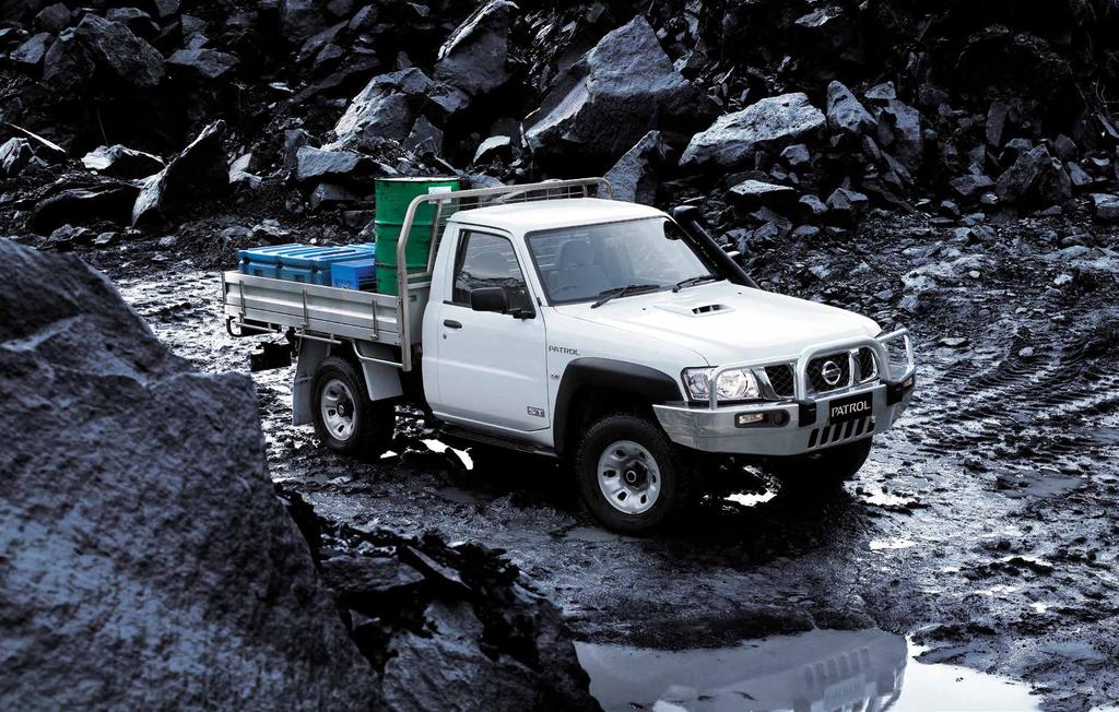The Nissan Patrol Cab Chassis is a tough, powerful workhorse that ll help you get the job done.