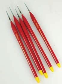 98 Flex-I-File Precision Paint Brush Set Creations Unlimited 232-BRF4P Fine 1 Each #0-#3 Reg. Price: $26.99 Sale: $23.