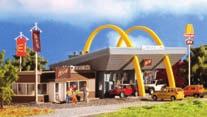 5-7/8 x 3-3/8 x 2-3/16" 15 x 8.5 x 5.5cm 770-7766 McDonald s Restaurant w/mccafe Reg.