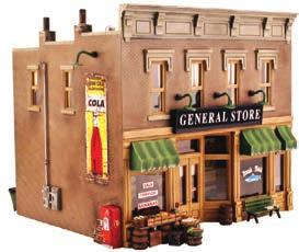 98 Lubener s General O Store - Assembled Woodland Scenics Built & Ready Landmark Structures.