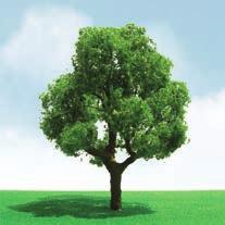 99 Deciduous Trees JTT Miniature Tree 373-92301 3 to 3-1/2" 7.6 to 8.