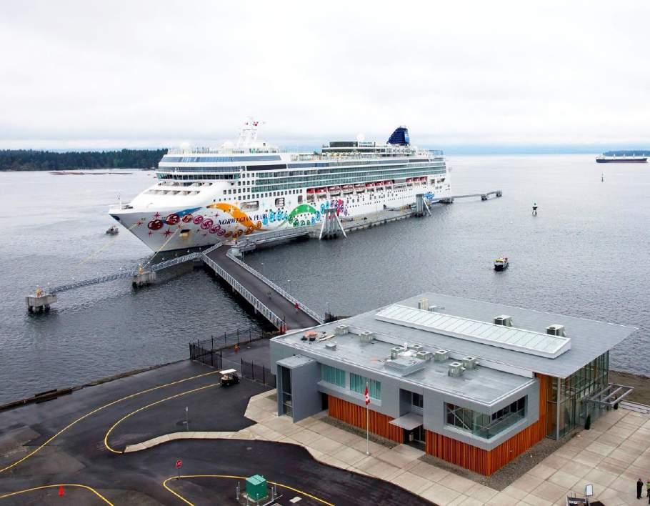 Pontoon Application Nanaimo Cruise Ship Terminal - BC, Canada PND Engineers, Inc.