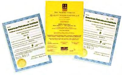 QUALITY SYSTEM QUALITY ASSURANCE PROGRAM Based on: ISO 9001:2000 and API Q1 codes.