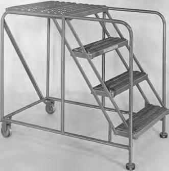 SERIES WP onepiece setup steel work platforms are designed for safe access to required work levels. WP work platforms are easily moved from job to job on the rear " rigid casters.