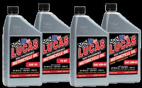 Lucas Motorcycle Petroleum Oils meet JASO specifications Will not