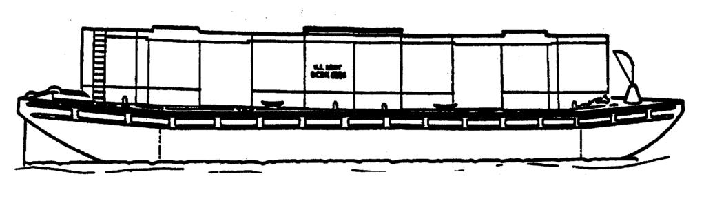 CONVERSION KIT, BARGE, DECK ENCLOSURE PURPOSE: To convert the 110 ft. and 120 ft. steel deck cargo barge, design 231A into covered barges to protect cargo.