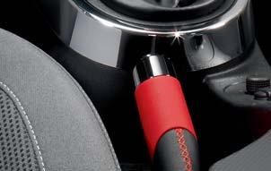 Sport steering wheel is exclusively designed as a