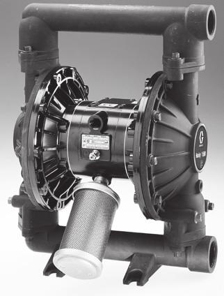 Husky 1590 Metal Pumps Ordering Information D X X X X X Diaphragm Pump Pump Size Wetted Parts Seats alls/ hecks Diaphragms PUMP SIZE (air motor type and material) WETTED PRTS SETS LLS DIPHRGM = 1-1/2