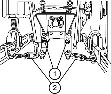 Section E. Unitizing Belarus-510/512 Operating manual Inner rods (2) Used also to limit side oscillation of machines both in the working and in transportation positions.