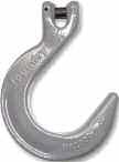 Foundry Hooks levlok Foundry Hook levlok head designed for easy assembly I beam body design increases grip when removing from load Quench & tempered alloy steel Individually proof tested urable gray
