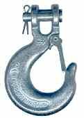 arbon hain G43 Slip Hooks G43 levis Slip Hook w/latch Heat treated pins Hooks are heat treated and tempered esigns ultimate strength equals 3 times working load limit, matching NM specifications Hook