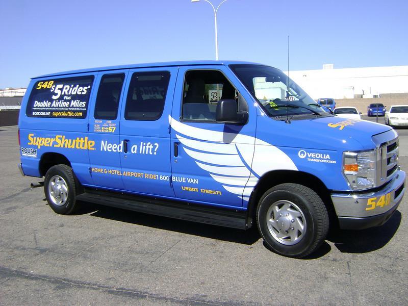 Case Study SuperShuttle Industry: Airport Transportation Location: Phoenix, AZ Vehicles: 35 Ford E-350 Passenger Vans By The Numbers: 10,000 fewer gallons of gasoline / van / year 300,000 fewer lbs