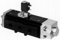 J Series 4-Way Valves Application Information Available in pilot and solenoid models only.