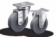 02 SERIES Institutional s WHEELS MOUNTING OPTIONS * Easy rolling, double ball bearing casters are ideally suited for virtually any operation where a smooth rolling, highly maneuverable, economical