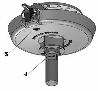 There are times when you may need to remove the spring capsule assembly (e.g. to change the pressure setting of the hatch) or the center assembly (e.g. to change the vacuum setting or to replace gaskets) from the Model ES-660-HF hatch.