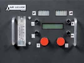 voltage and set up parameter display Welding current or wire speed or thickness display Mode and welding cycle