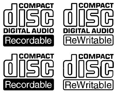 Irregular shaped CDs and CDs with a scratch protection film or self adhesive labels attached should not be used.