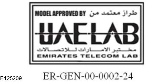 Appendices Certificate for United Arab Emirates TYPE APPROVALS The navigation software is based in part on the work of the FreeType team 2006 TYPE APPROVALS The navigation software is based in part