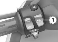 Position 5: smallest distance between handlebar grip and brake lever Move mirror into desired position by