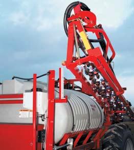 Forward Fold The FORWARD FOLD boom is a heavy-duty commercial grade boom that has been time proven on both pull type and commercial truck sprayers.