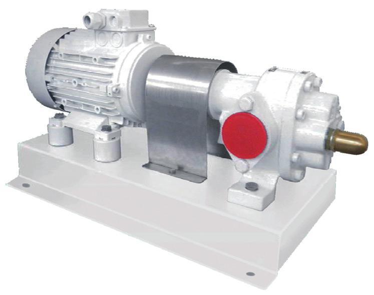 DESCRIPTION AND USE Self-priming volumetric gear electric pumps suitable for transferring of viscous liquids without any solid bodies in suspension such as: lubrificant oil, fuel oil and diesel oil.