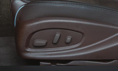 Power SeatsF Seat Adjustments A B C A. Seat Adjustment Move the front horizontal control to move the seat forward or rearward, or to tilt, raise or lower the seat. B. Seatback Recline Adjustment Move the vertical control to recline or raise the seatback.
