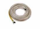 HIGH-PRESSURE HOSES MISC HOSES 1 2 3-6 7-10 11-16 17-19 20 21 Water supply hose Order no. Max Temp Max working pressure (PSI) Length (ft.) Description 1 4.440-038.