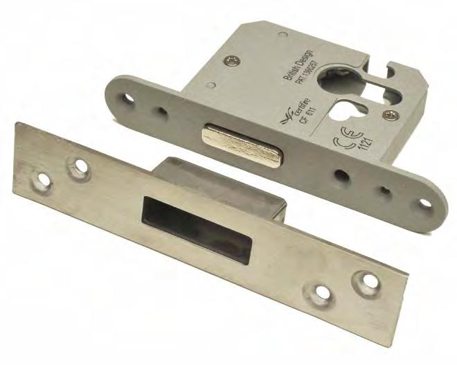 Cylinders & Locks Euro Profile Mortice Deadlock Product Specification Material - High quality steel lock case and mechanism - Heavy-duty 20mm throw steel bolt Application - Mortised into the edge of