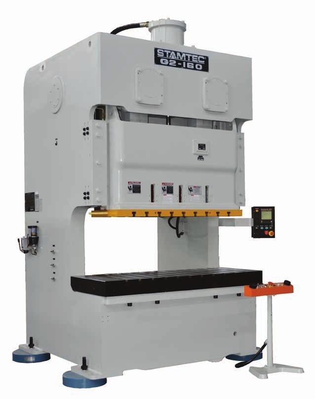 C-Frame Double Crank Power Presses The Stamtec G2 series two point gap frame press (aka OBG, OBS, OBI, or c-frame) was designed for stamping relatively long, narrow parts at high single stroking