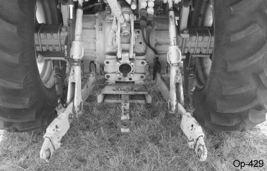 OPERATION Always shut the Tractor completely down, place the transmission in park, and set the parking brake before you or anyone else attempts to connect or disconnect the Implement and Tractor