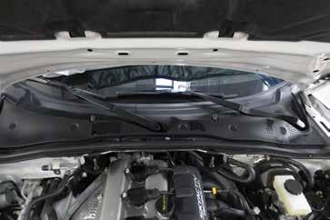 Cowl Reinforcement Plate Installation Instructions 2016+ Mazda Miata PART # 910-891 440 Rutherford St. Goleta, CA 93117 1-800-667-7872 FAX 805-692-2525 www.mossmotors.