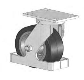 BRAKE TYPES Cam (C) The cam brake is used on lighter duty casters.