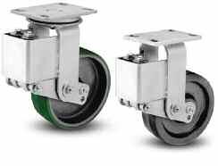Kingpin - Shock Absorbing 05 5-72/SA SHOCK ABSORBING CASTERS Load Capacity Up to 800 lbs.