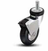 01 Light Duty Casters Neoprene Rubber FEATURES Load Capacity Up to 175 lbs.