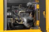 Extended engine and hydraulic oil-change intervals reduce costs and allow more uptime.