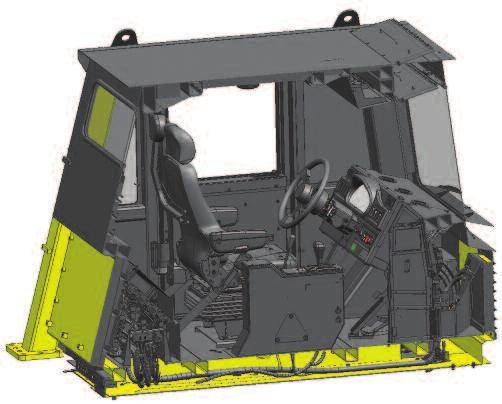 HD1500-7 M e c h a n i c a l d r i v e T r u c k operator environment ergonomically designed cab The Komatsu HD1500-7 cab provides a comfortable and productive environment to meet today's mining